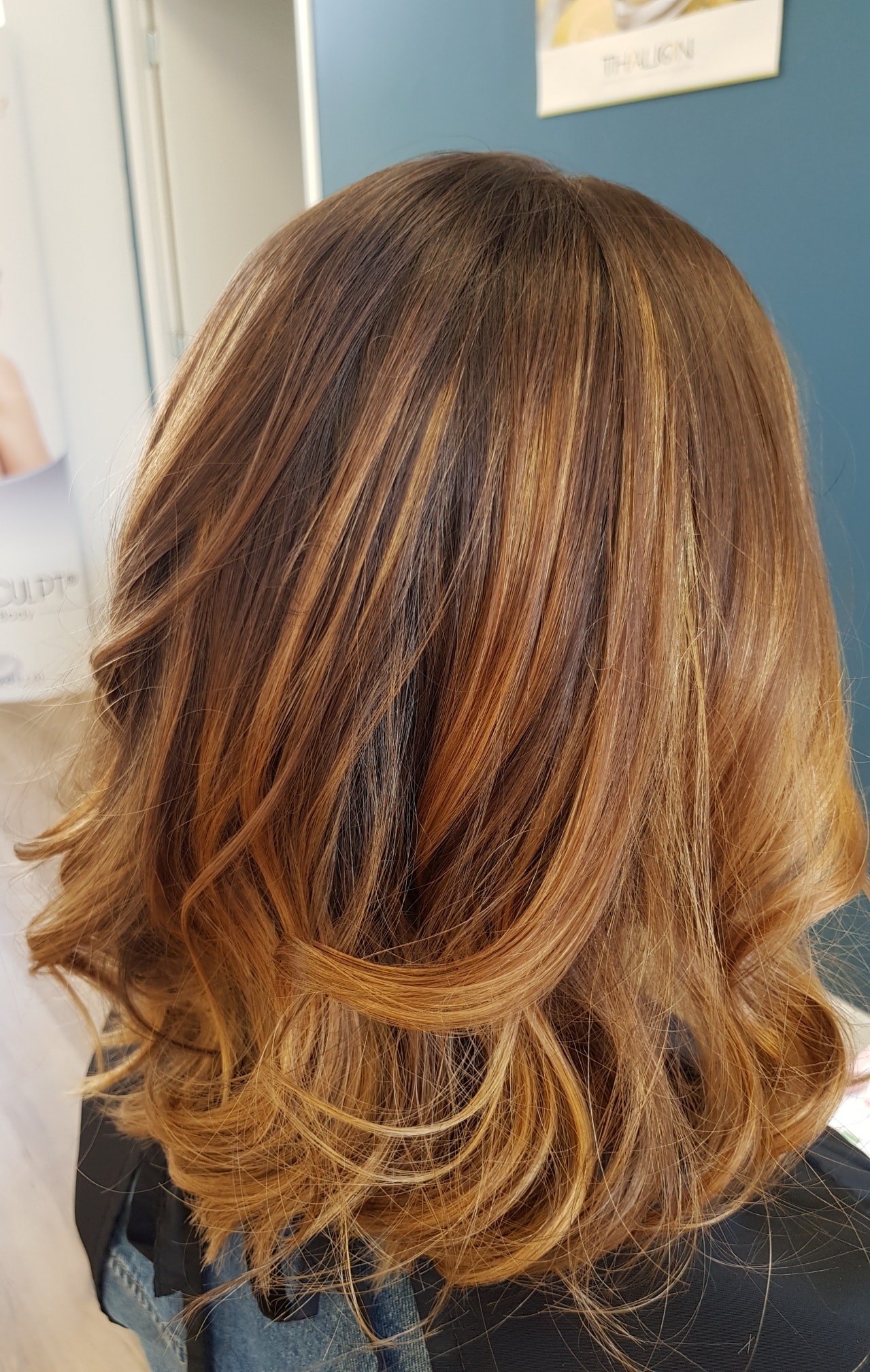 ombré cuivré